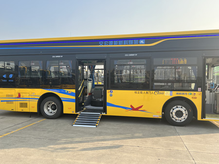 嘉興市本首批15輛氫燃料電池公交車(chē)到位(圖2)